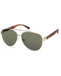 Kenneth Cole - Sonnenbrille Kc1394-5932N Golden Ø 59 Mm - Lyst