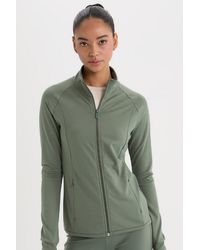 Defacto - Fit Fitted Sport-Cardigan Mit Stehkragen Und Doppeltaschen-Reißverschluss B3985Ax25Sp Für Damen - Lyst