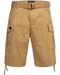 Alessandro Salvarini - A. Salvarini Designer Cargo Shorts Cargoshorts Kurze Hose Gürtel As133 Für Herren - Lyst