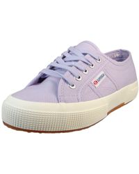 Superga - Low sneaker 2750 cotu low top s000010 ach violet favorio baumwolle - Lyst