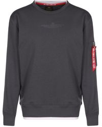 Alpha Industries - Double layer pullover - Lyst