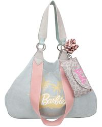 Fritzi aus Preußen - Izzy Limited Barbie Malibu Denim Shopper Tasche 42 Cm Für Damen - Lyst