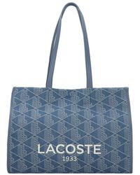 Lacoste - Heritage Jacquard Shopper Tasche 40 Cm Für Damen - Lyst