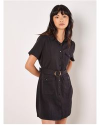 Apricot - Cargo-Kleid Mit Schnalle Für Damen - Lyst