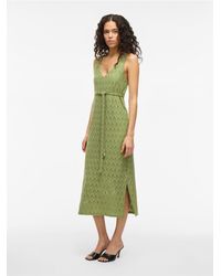 Vila - Midikleid Ärmellos Für Damen - Lyst