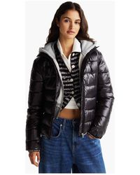 Tommy Hilfiger - Puffer-Jacke Mit Hochglanz-Finish - Lyst