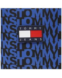 Tommy Hilfiger - Marineblaue Umhängetasche – 21 X 12 X 5, Reißverschluss, Tjm-Funktion, Logomanıa Reporter Für Herren - Lyst