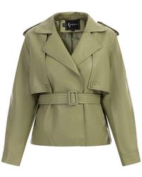 faina - Jacke Aus Lederimitat Für Damen - Lyst