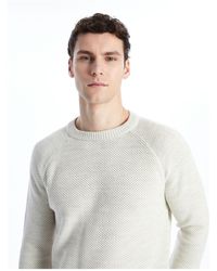 LC Waikiki - Langarm-Strickpullover Mit Rundhalsausschnitt – W3I420Z8 Für Herren - Lyst