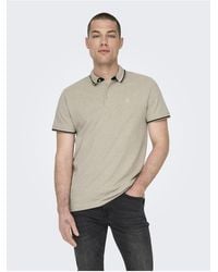 Only & Sons - Poloshirt regular fit - Lyst