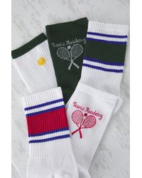 Trendyol - Packung Mit 5 -Baumwollsocken – College/Tennis/Medium – - Lyst