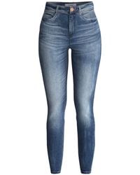 Guess - Carrie Mid 5 Skinny-Fit-Jeans – 5 Taschen Mit Etikett Für Damen - Lyst