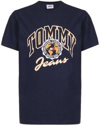 Tommy Hilfiger - Unisex tommy jeans bold college grafik - m - Lyst
