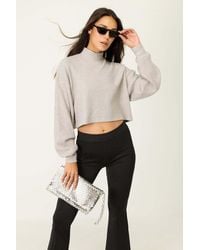 No Matter What - Weicher, Schlichter Pullover Mit Textur Für Damen - Lyst