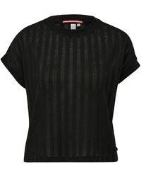 Qs By S.oliver - T-shirt figurbetont - Lyst