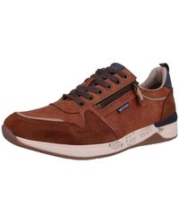 Mustang - Low Sneaker Low Top 4164305 307 Cognac Kunstleder Für Herren - Lyst