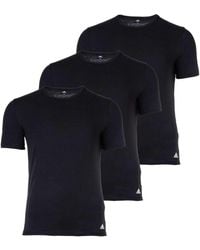 adidas - T-shirt, 3er pack active core cotton, rundhals, crew neck, uni - Lyst