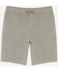 Defacto - 100% Baumwolle Relax Fit Leinen Look Bermuda Shorts Mit Taschen C7381Ax25Sm Für Herren - Lyst