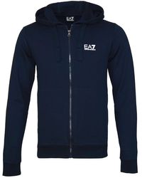 EA7 - Jacke felpa trainingsjacke mit kapuze - Lyst