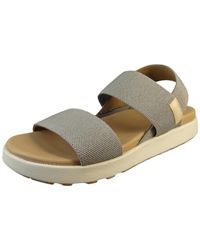 Keen - Trekking-sandalen sandalen elle backstrap 1027160 brindle/birch textil/synthetik mit eva - Lyst