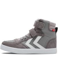 Hummel - Slimmer Stadil Leather High Jr - Lyst