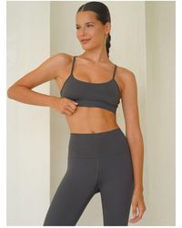 MAİ COLLECTİON - Faltenbedecktes Sport-Crop - Lyst