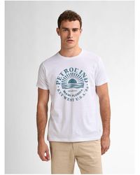 Petrol Industries - Klassisch Gestaltetes T-Shirt Für Herren - Lyst