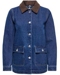 ONLY - Jeansjacke Onlfrankie Jeansjacke Für Damen - Lyst
