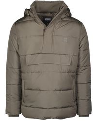 Urban Classics - Pull Over Puffer Jacket Für Herren - Lyst