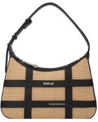 Replay - Schultertasche 28 Cm Für Damen - Lyst
