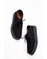 Soho - Freizeitschuhe Aus Schwarzem Wildleder Für Damen - Lyst