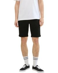 Tom Tailor - Schmale piqué-chino-shorts - Lyst