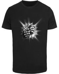 Mister Tee - T-shirt mit aufschrift "praying hands" - Lyst