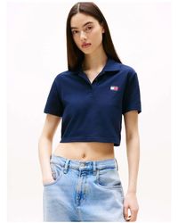 Tommy Hilfiger - Tjw Crp-Abzeichen – Ss-Polo-Design Für Damen - Lyst