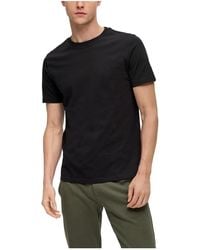 Qs By S.oliver - Qs By.Oliver T-Shirt Mit Rundem Ausschnitt Für Herren - Lyst