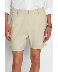 Trendyol - Stone Regular Fit Canvas Shorts Und Bermudas Aus 100 Baumwolle Für Herren - Lyst
