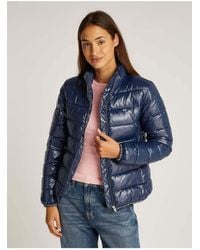 Tommy Hilfiger - Tjw Essential Tape Jacke – Erweiterte Größe Für Damen - Lyst