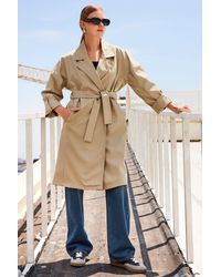Bigdart - 9104 Zweireihiger, Mit Kragen Gefütterter Trenchcoat – A. Für Damen - Lyst