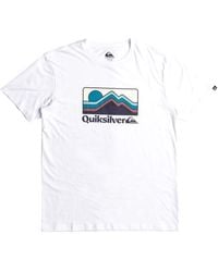 Quiksilver - Kurzarm-T-Shirt Für Jungen, 8–16 Jahre, Baumwoll-Jersey-Stoff [160 G/M²] F Für Herren - Lyst