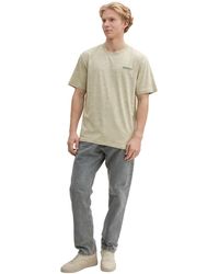 Tom Tailor - Stone Inject T-Shirt Für Herren - Lyst