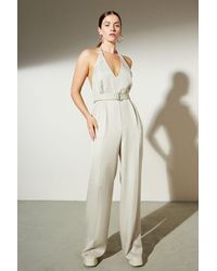 Brooks Brothers - Overall Mit Normaler Passform, V-Ausschnitt Und Taschen, Ärmellos Für Damen - Lyst