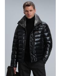 Lufian - Jack Goose Feather Mantel Für Herren - Lyst