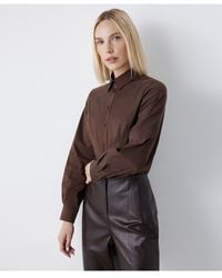 MISS IPEKYOL - Hemd Mit Taillenbesatz Für Damen - Lyst