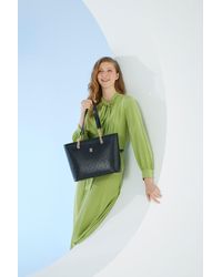 Pierre Cardin - Schwarze Floater Umhängetasche Für Damen - Lyst