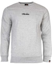 Ellesse - Sweatshirt kiamto, sweater, rundhals, langarm, logo - Lyst