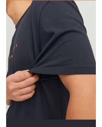 Jack & Jones - T-Shirt Mit Sternmotiv Und Logo Auf Der Brust Für Herren - Lyst