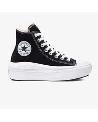 Converse - Chuck taylor all star move platform high sneaker - Lyst