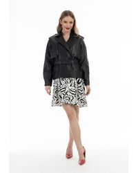 faina - Jacke Aus Lederimitat Für Damen - Lyst