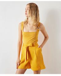 Ipekyol - Shorts Mit Gürtel Für Damen - Lyst