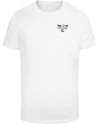 Mister Tee Herren Heart Cage T-Shirt – Streetwear, Rundhals, Einfarbig, Lässig